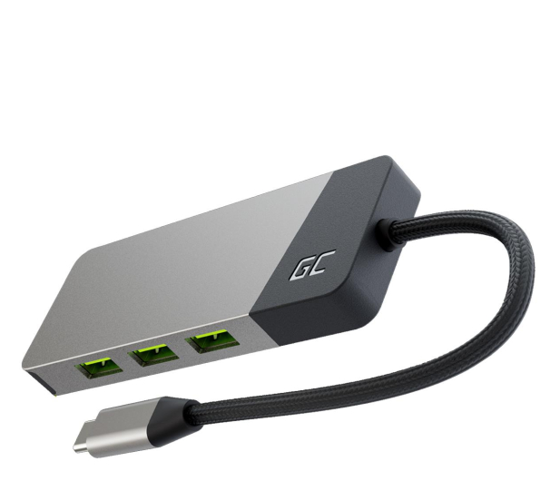 Green Cell HUB USB-C 7w1 GC Connect PD 85W HUBGC01 - 1088321 - zdjęcie